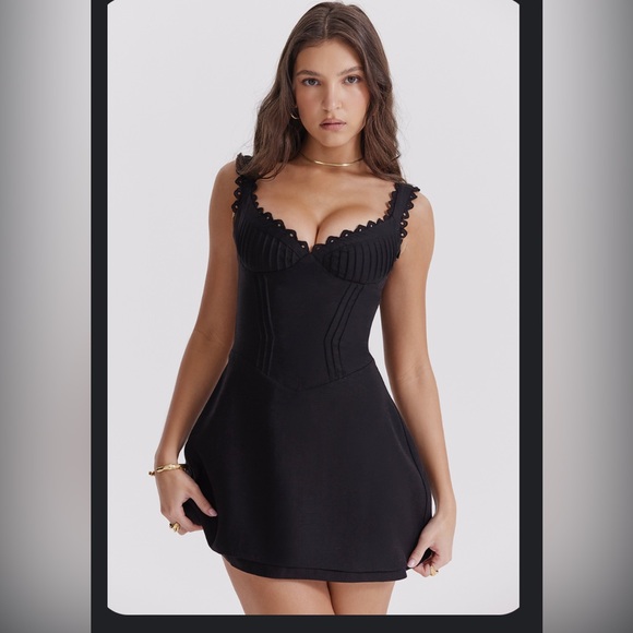 House of CB Tilly Pin Tuck Dress - Picture 2 of 7